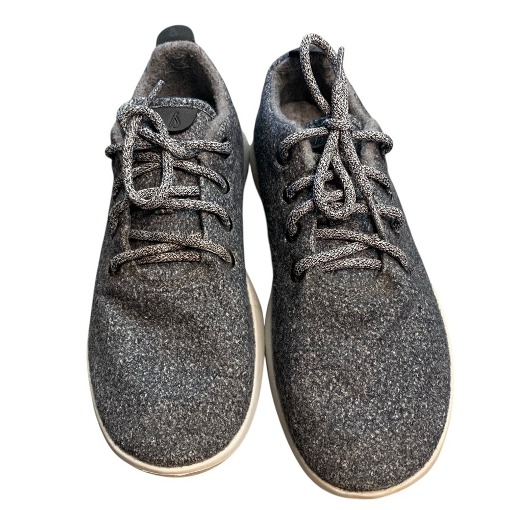 ALLBIRDS Charcoal Gray Wool Runner Sneakers Size 9